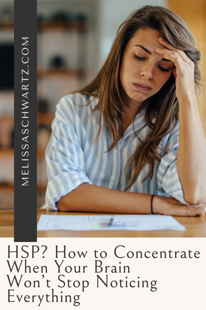 HSP How to concentrate