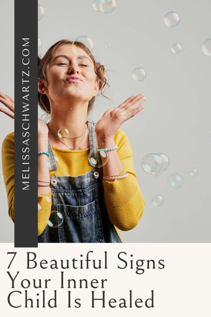 signs inner child is healed