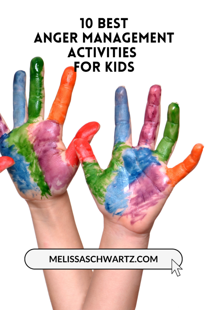 anger management activities for kids