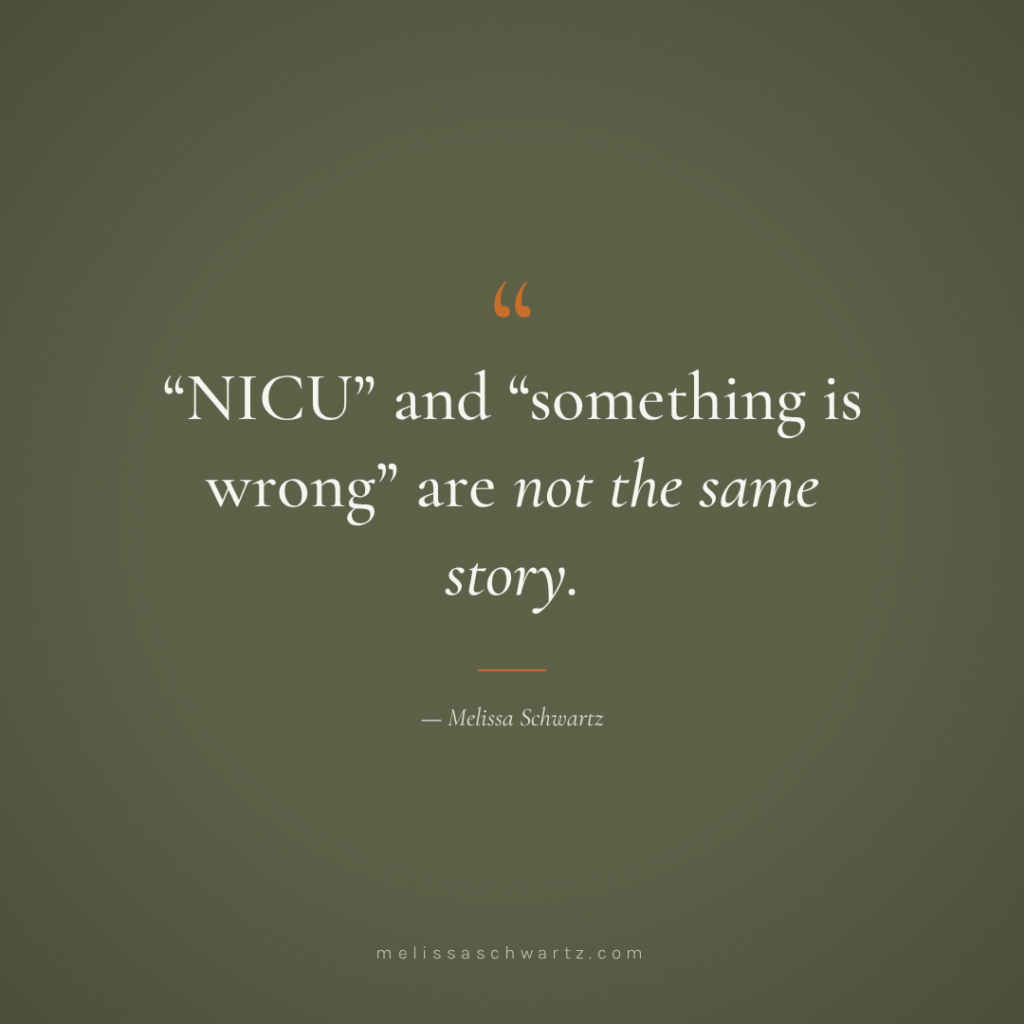 nicu parent support